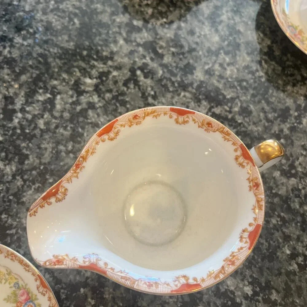 Vintage Grace China Formal Garden Vintage Porcelain Creamer